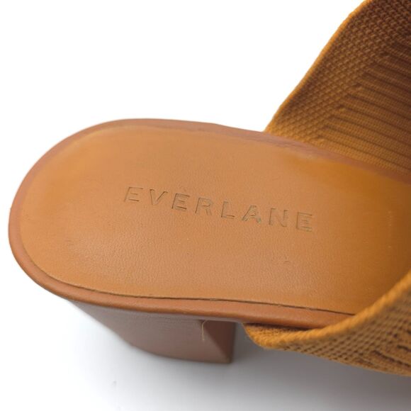 EVERLANE The Glove Mule ReKnit Block Heel Sandals Minimal Resort Boho Clean Girl - Picture 7 of 9
